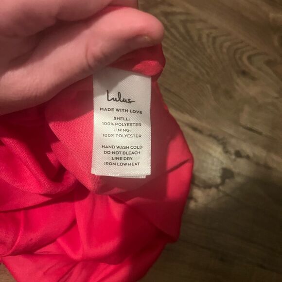 Glamorous LuLus Hot Pink Sequin Faux-Wrap Romper- NWT - Picture 13 of 15